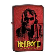 Hellboy II Splatter Gun Candy Apple Red Zippo Lighter